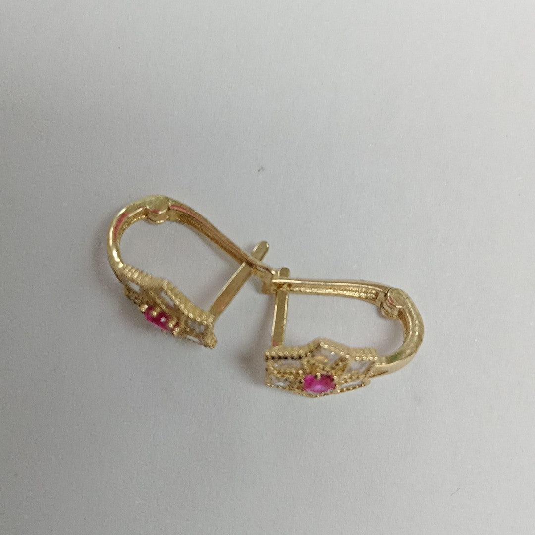 BROQUELES ORO 14K 1.3 (NUEVO)