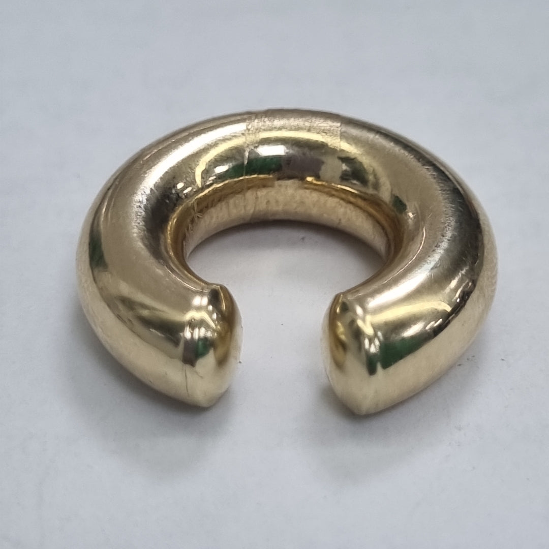 BROQUELES ORO 14K 1.5 (NUEVO)