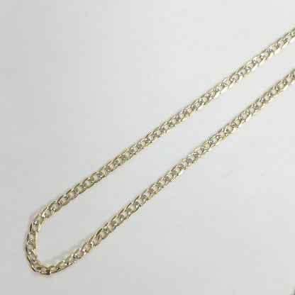 CADENAS BARBADA DIAMANTADA ORO 14K 3.3 (NUEVO)