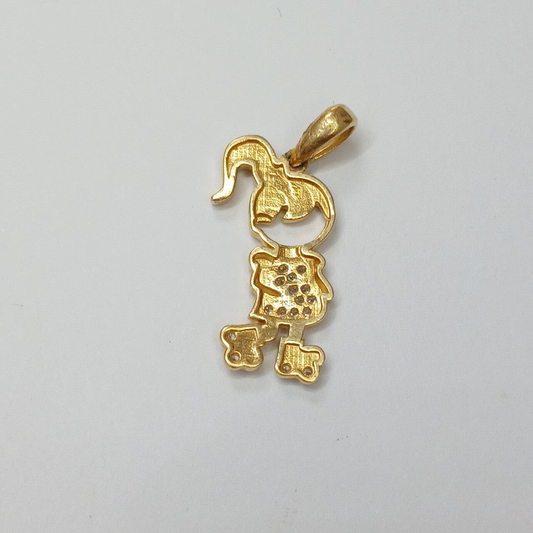 10371DIJ21300B801 FRD25 DIJES ORO 14K 2.1GRS (NUEVO)