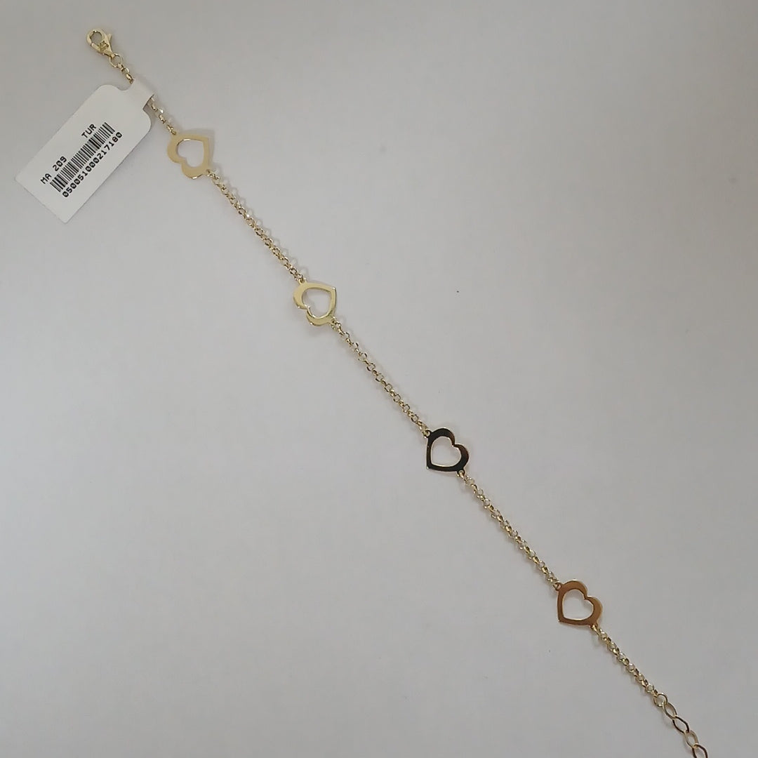 PULSERAS DAMA ORO 14K 1.9 (NUEVO)