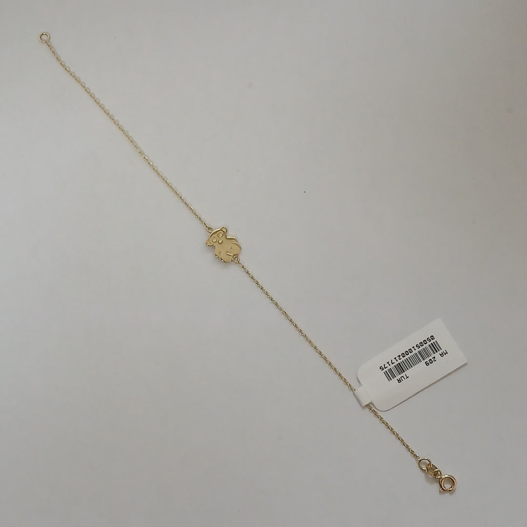 PULSERAS DAMA ORO 14K 1.3 (NUEVO)
