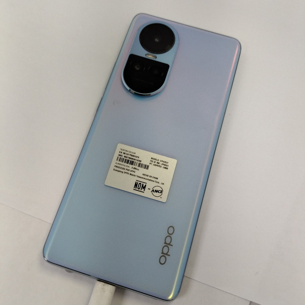 CELULAR OPPO  RENO10 5G CPH2531 (2023) 256 GB 8 GB RAM (SEMINUEVO)
