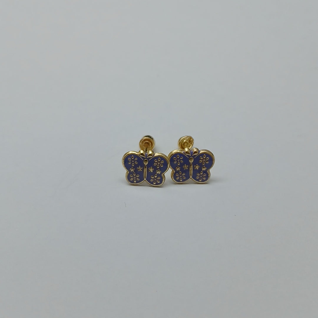 BROQUELES ORO 10K 1 (NUEVO)