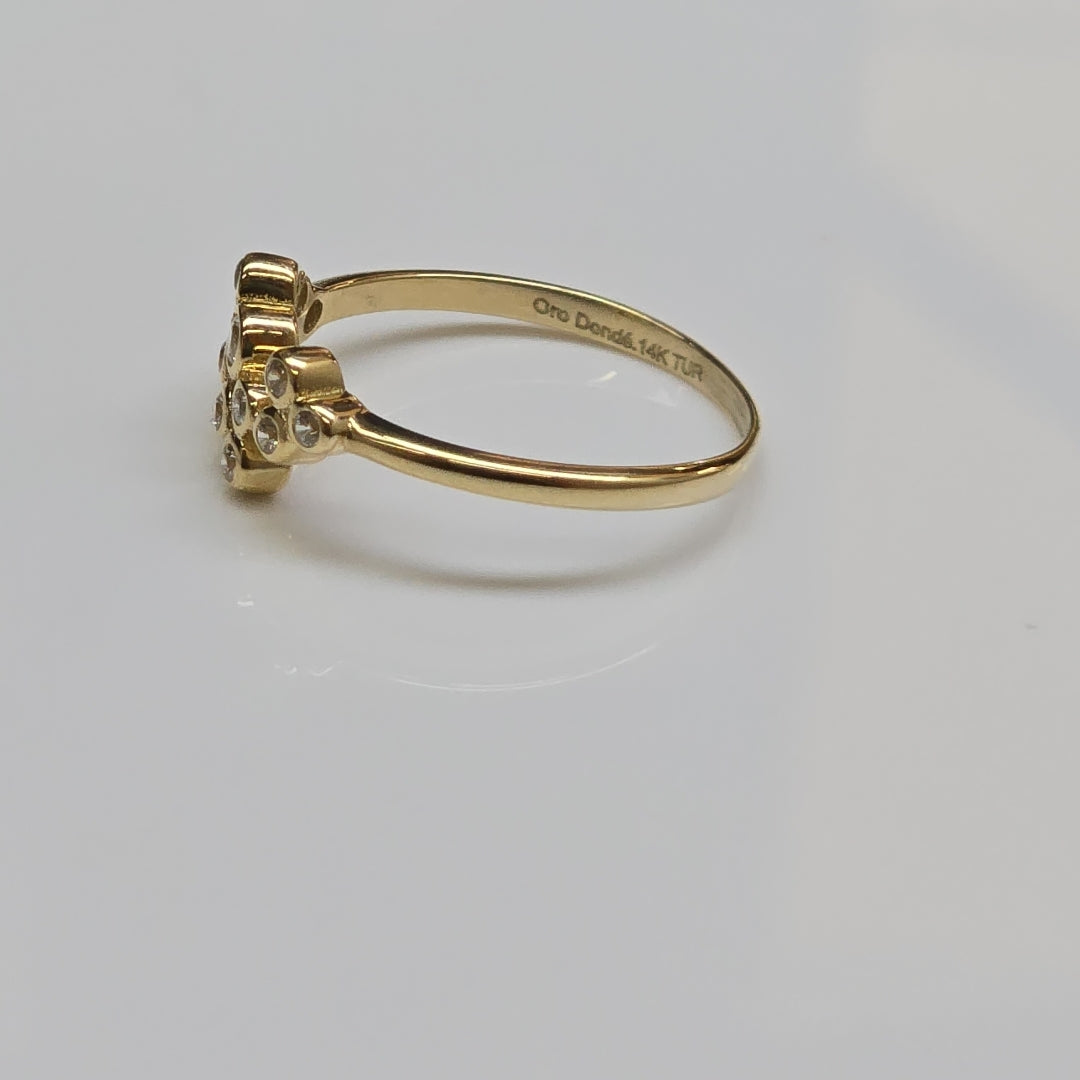 ANILLOS DAMA ORO 14K 1.6 (NUEVO)