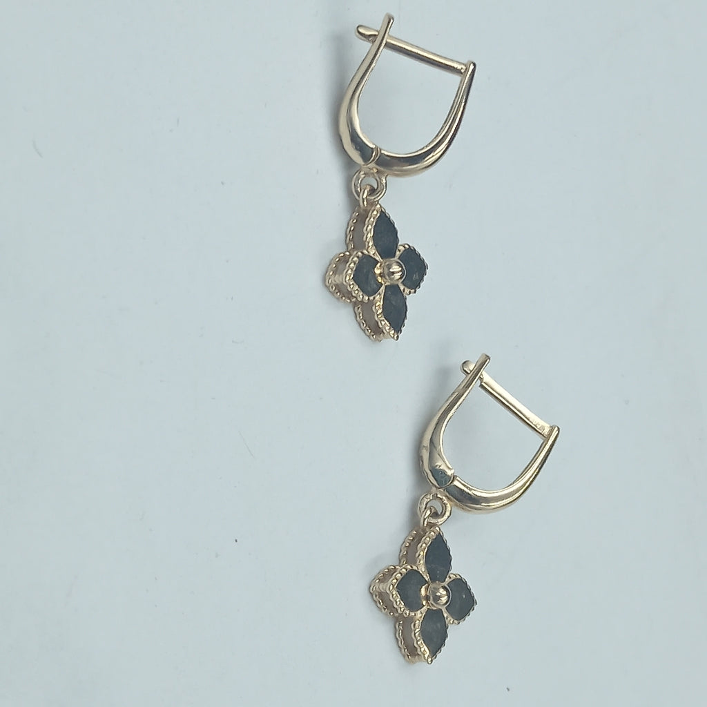 BROQUELES ORO 14K 3.3 (NUEVO)