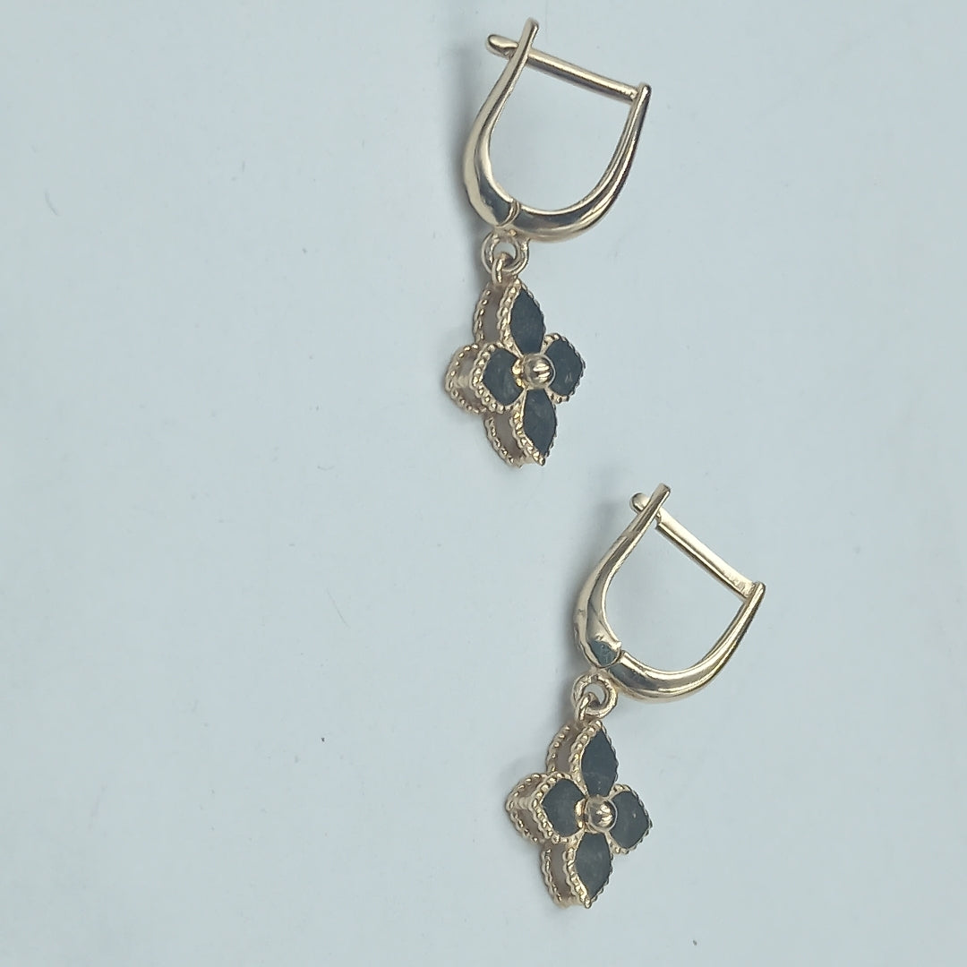 BROQUELES ORO 14K 3.3 (NUEVO)