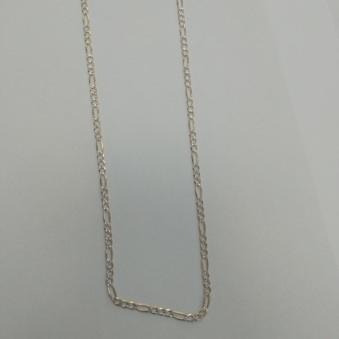 CADENAS CARTIER 3*1 DIAMANTADA ORO 14K 4.4 (NUEVO)