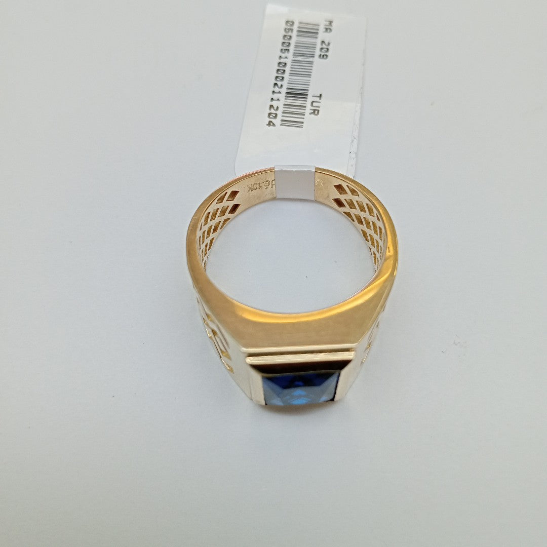 ANILLOS CABALLERO ORO 10K 8 (NUEVO)