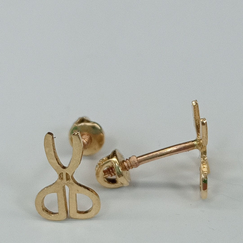 BROQUELES ORO 14K 1 (NUEVO)