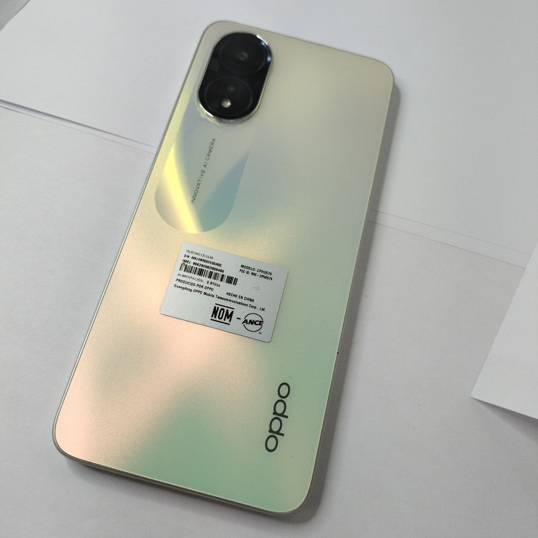 CELULAR OPPO  A38 CPH2579 (2023) 128 GB 4 GB RAM (SEMINUEVO)