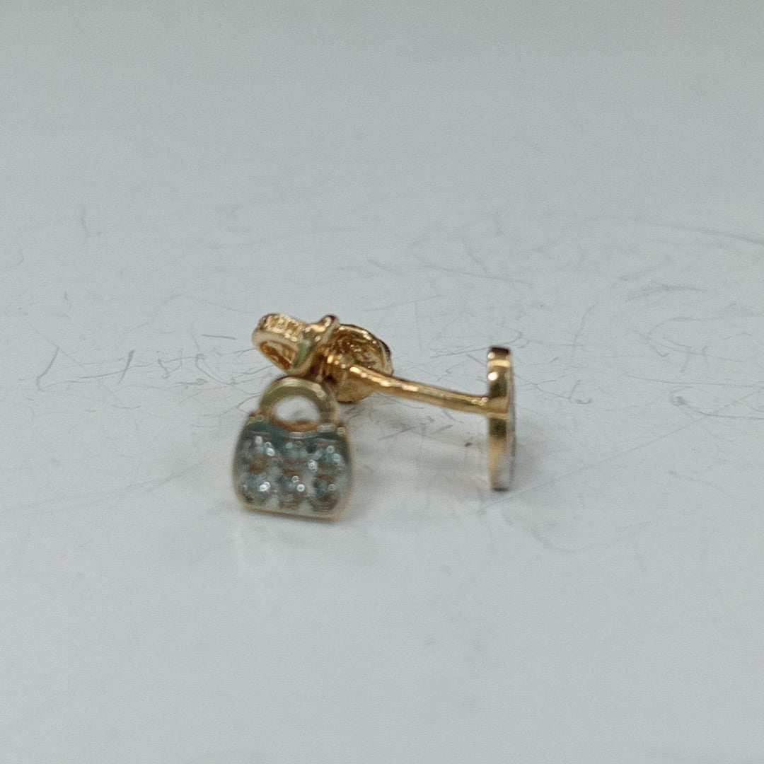 BROQUELES ORO 14K 1 (NUEVO)