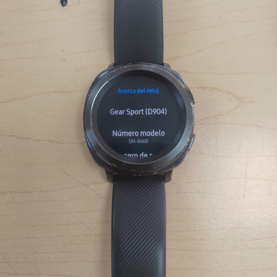 SMARTWATCH SAMSUNG GALAXY GEAR SPORT SM-R600 42 MM BLUETOOTH (SEMINUEVO)