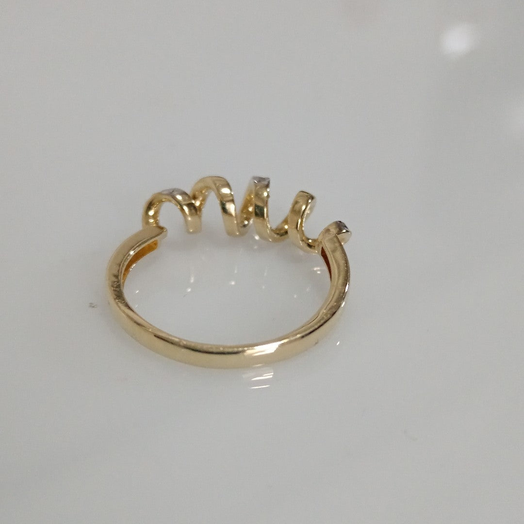 ANILLOS DAMA ORO 14K 2.7 (NUEVO)