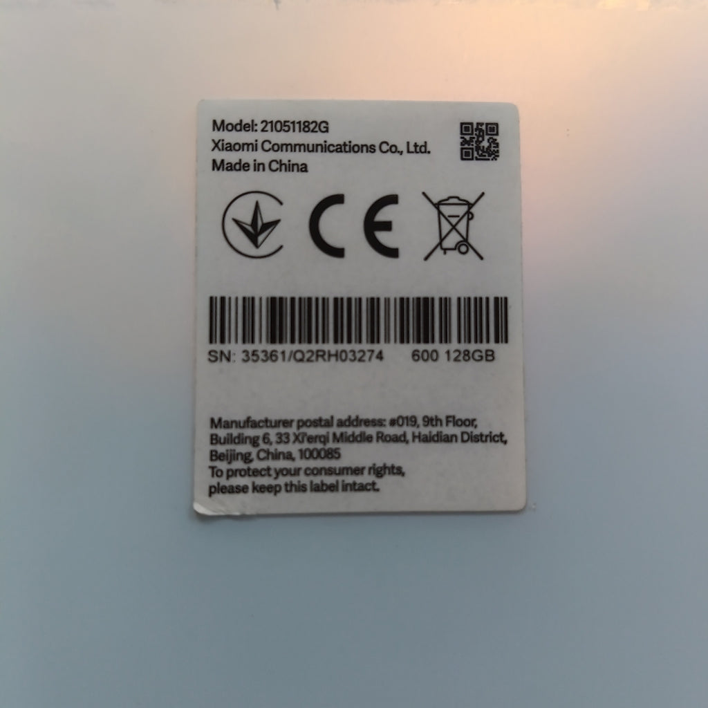 TABLETA XIAOMI PAD 5 21051182G 128 GB 6 GB RAM (SEMINUEVO)