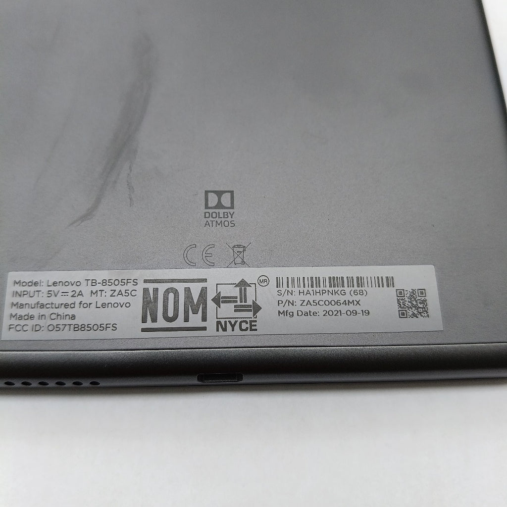 TABLETA LENOVO TAB M8 HD TB-8505FS 32 GB 2 GB RAM (SEMINUEVO)