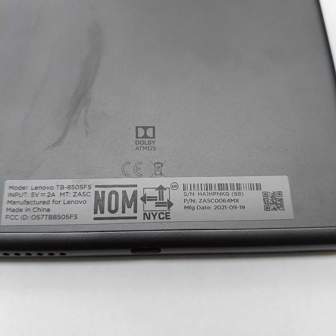 TABLETA LENOVO TAB M8 HD TB-8505FS 32 GB 2 GB RAM (SEMINUEVO)