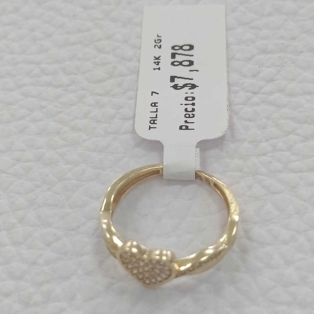 ANILLOS DAMA ORO 14K 2 (NUEVO)