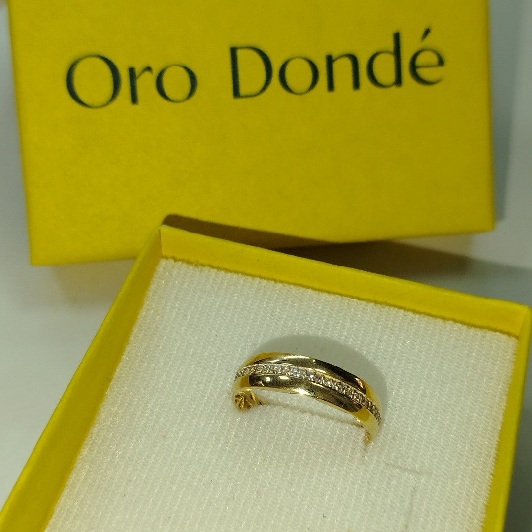 ANILLOS DAMA ORO 14K 3 (NUEVO)