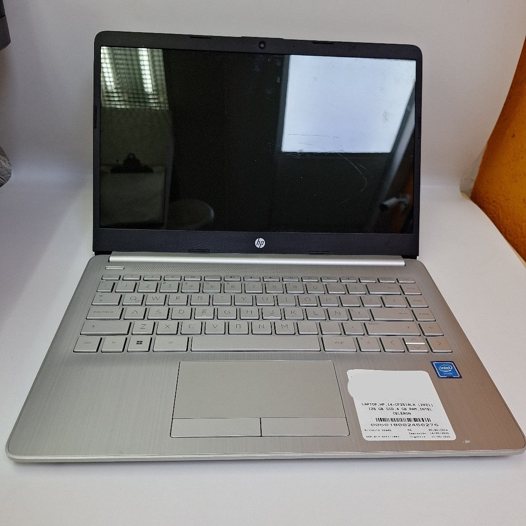 LAPTOP HP 14-CF2510LA (2021) 128 GB SSD 4 GB RAM (SEMINUEVO)