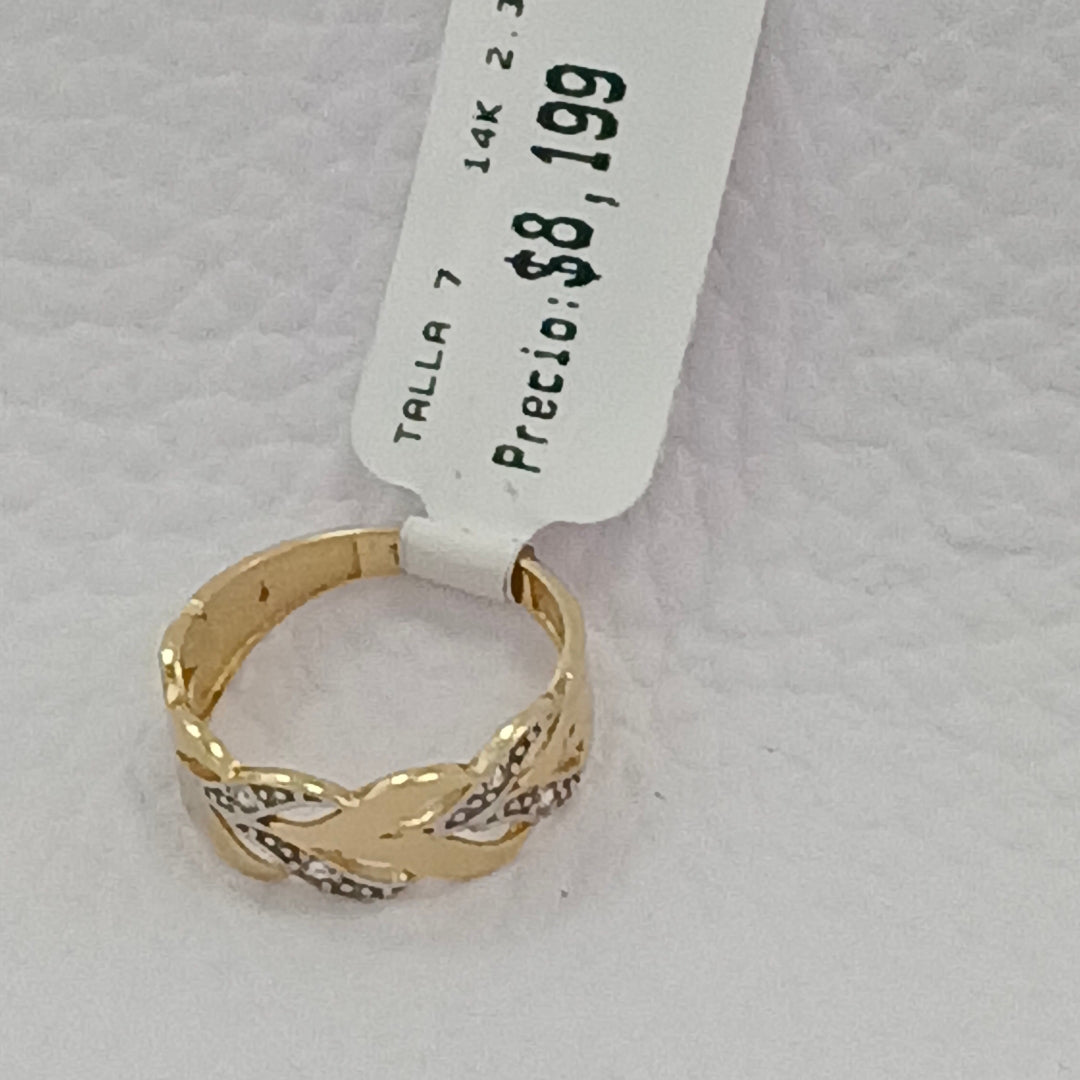 ANILLOS DAMA ORO 14K 2.3 (NUEVO)