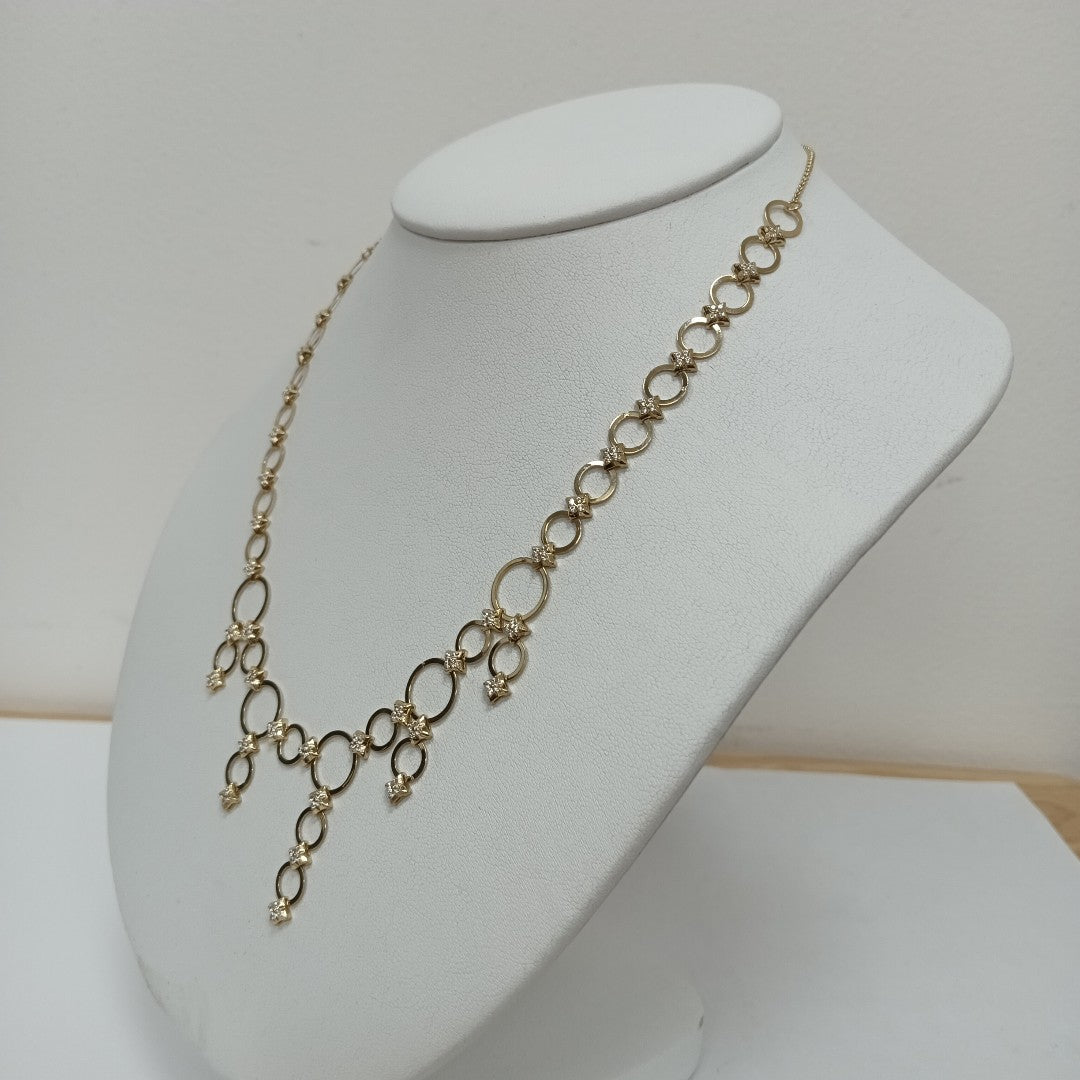 GARGANTILLAS ORO 14K 10.3 (NUEVO)