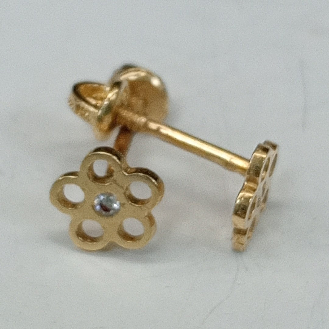 BROQUELES ORO 14K 1 (NUEVO)