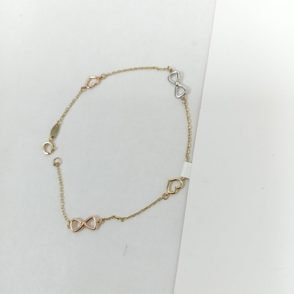 PULSERAS DAMA ORO 14K 1.3 (NUEVO)