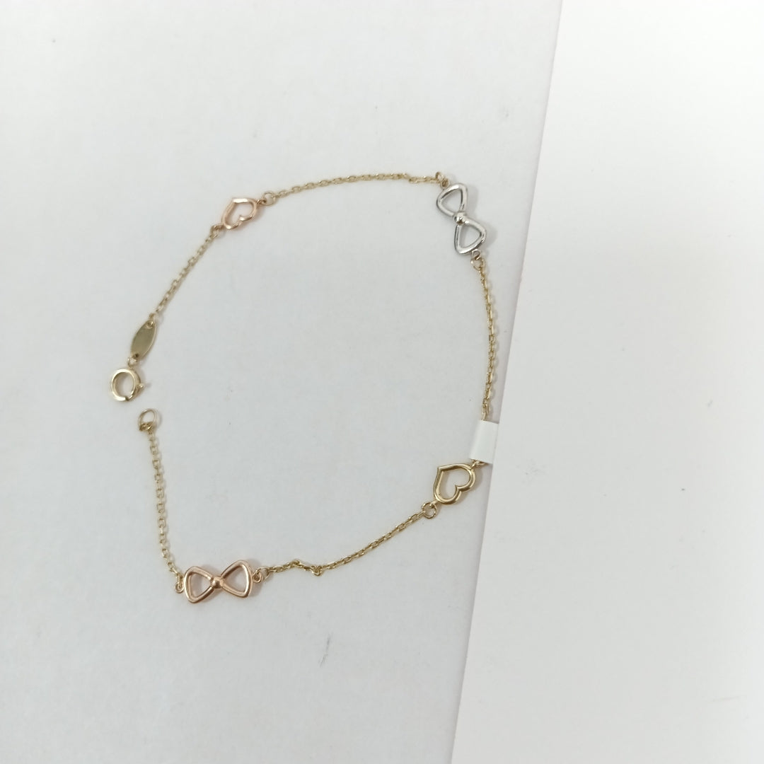 PULSERAS DAMA ORO 14K 1.3 (NUEVO)