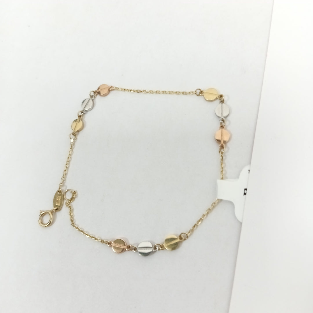 PULSERAS DAMA ORO 14K 2 (NUEVO)