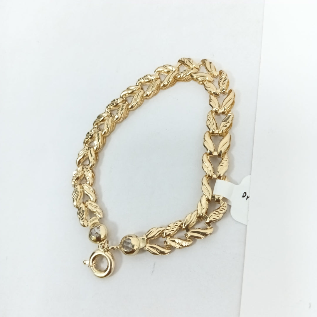 PULSERAS DAMA ORO 14K 7 (NUEVO)