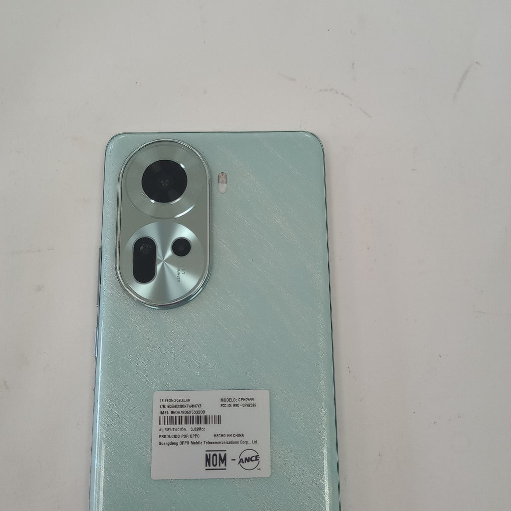 CELULAR OPPO  RENO11 5G CPH2599 (2024) 256 GB 8 GB RAM (SEMINUEVO)