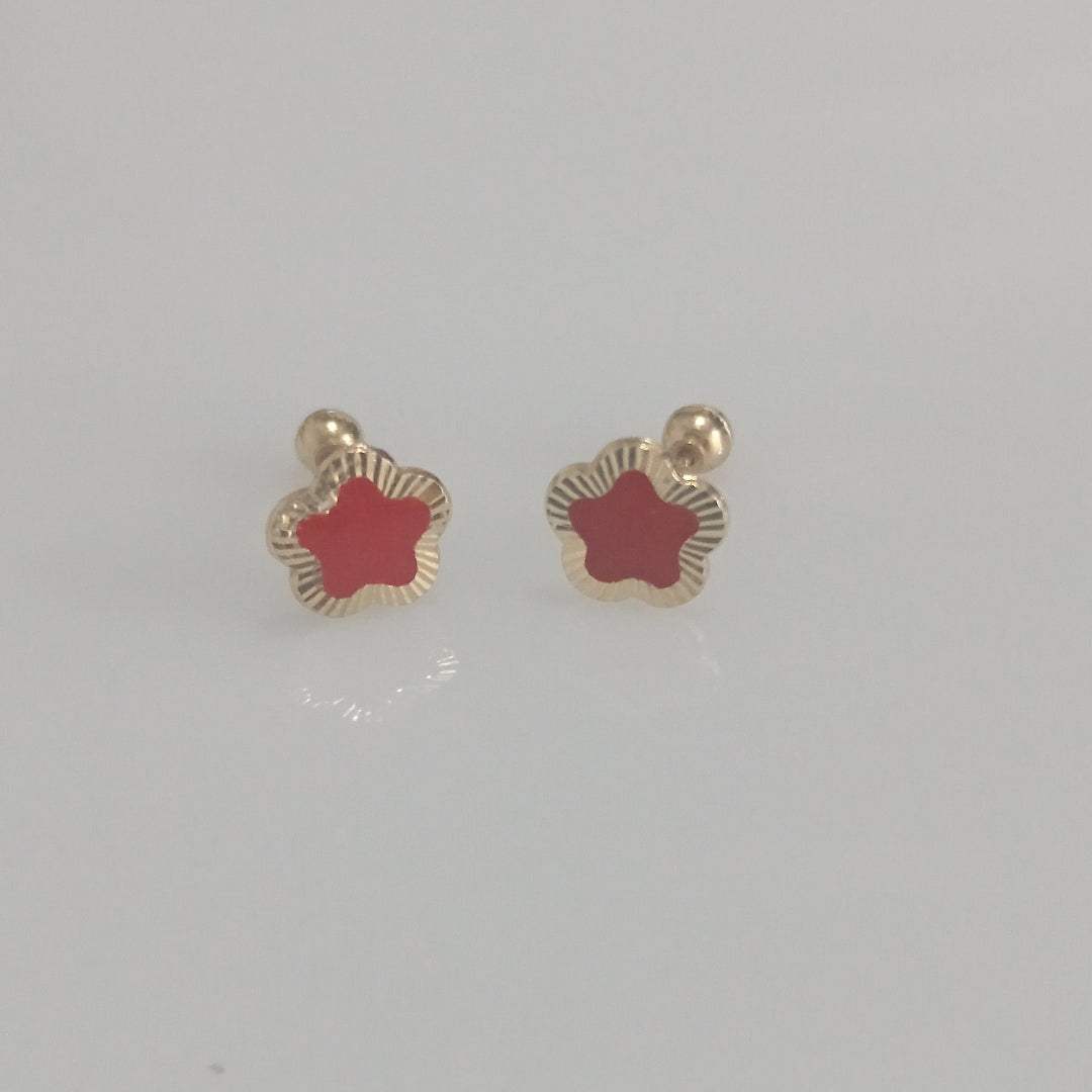 BROQUELES ORO 10K 1 (NUEVO)