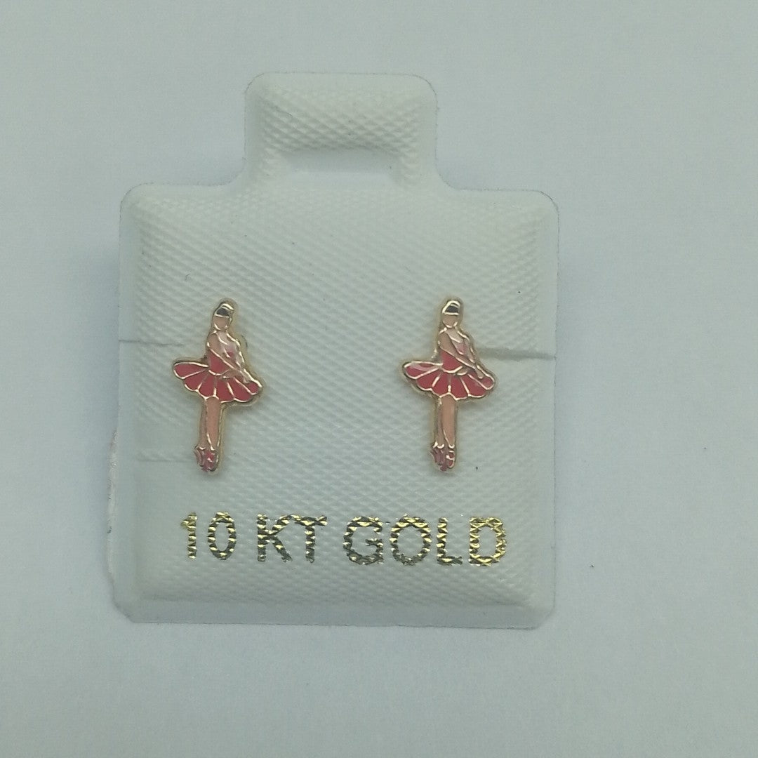 BROQUELES ORO 10K 1 (NUEVO)