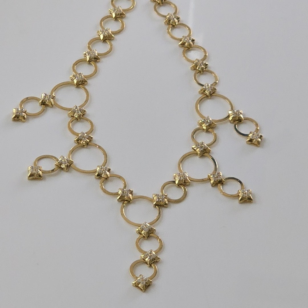 GARGANTILLAS ORO 14K 9.8 (NUEVO)