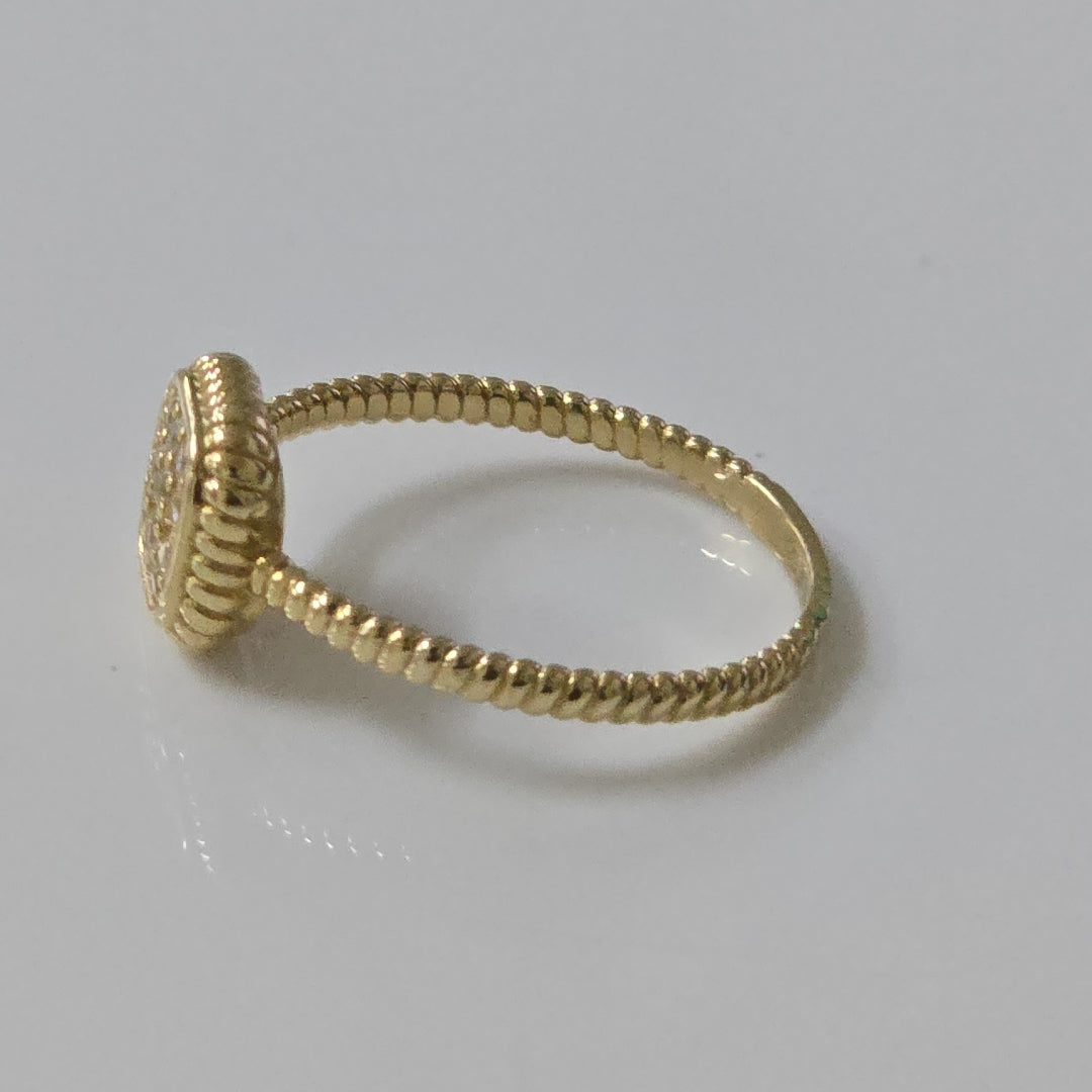 ANILLOS DAMA ORO 14K 2 (NUEVO)