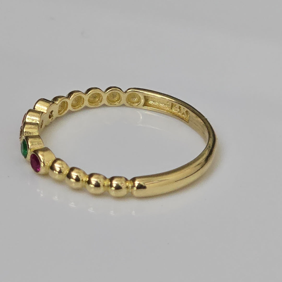 ANILLOS DAMA ORO 14K 1.4 (NUEVO)
