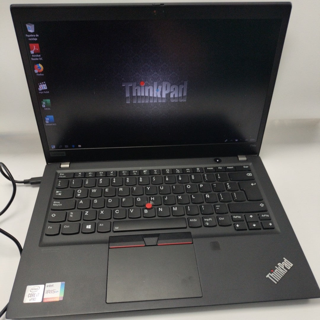 LAPTOP LENOVO THINKPAD T14S GEN 2 (2022) 512 GB SSD 16 GB RAM (SEMINUEVO)