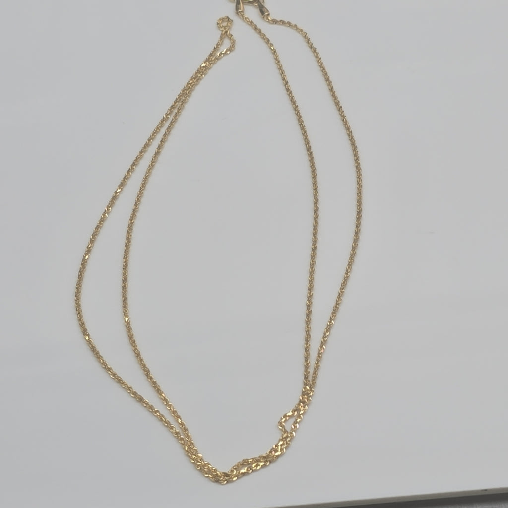 CADENAS TORSAL ORO 14K 3.8 (NUEVO)