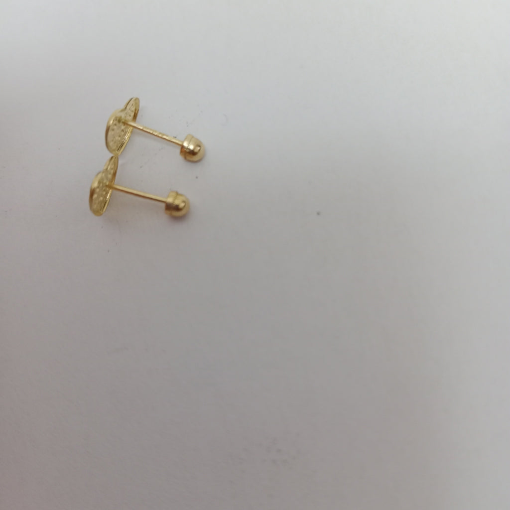 BROQUELES ORO 10K 1 (NUEVO)