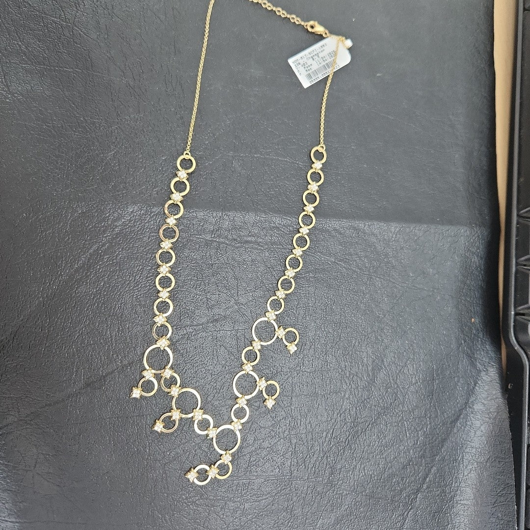 GARGANTILLAS ORO 14K 10 (NUEVO)