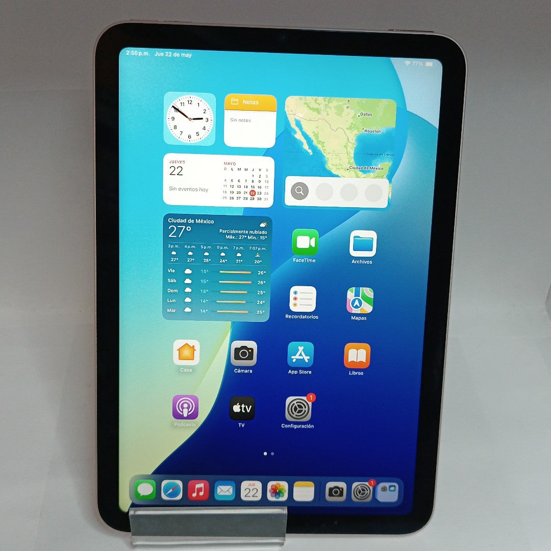 TABLETA APPLE IPAD MINI 6 A2567 256 GB 4 GB RAM (SEMINUEVO)