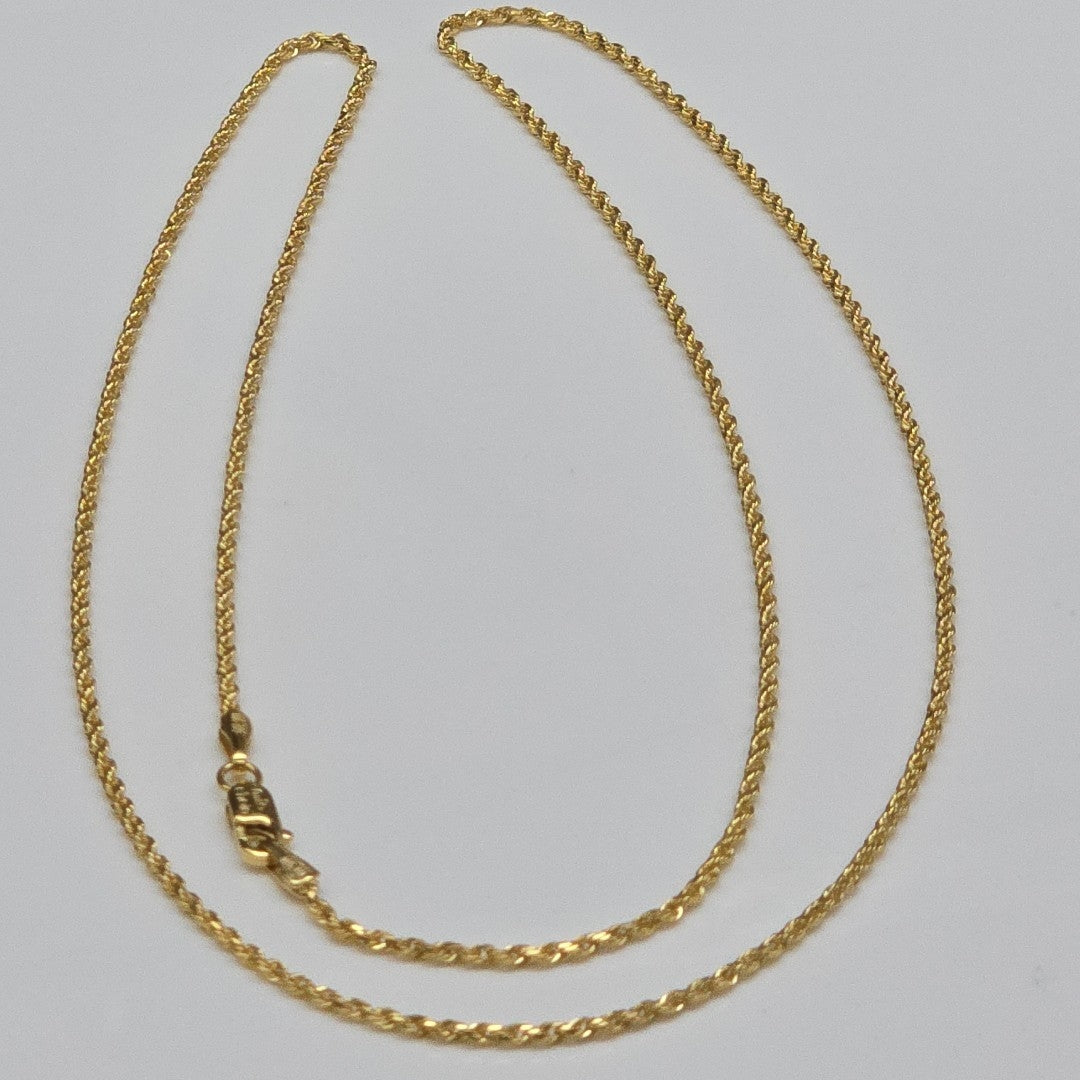 CADENAS TORSAL ORO 14K 4.6 (NUEVO)