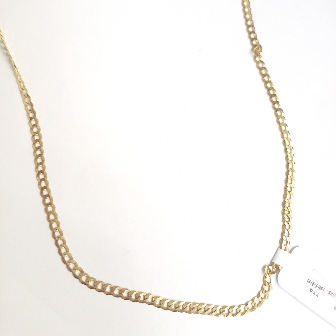 CADENAS BARBADA AMARILLA ORO 14K 7.2 (NUEVO)