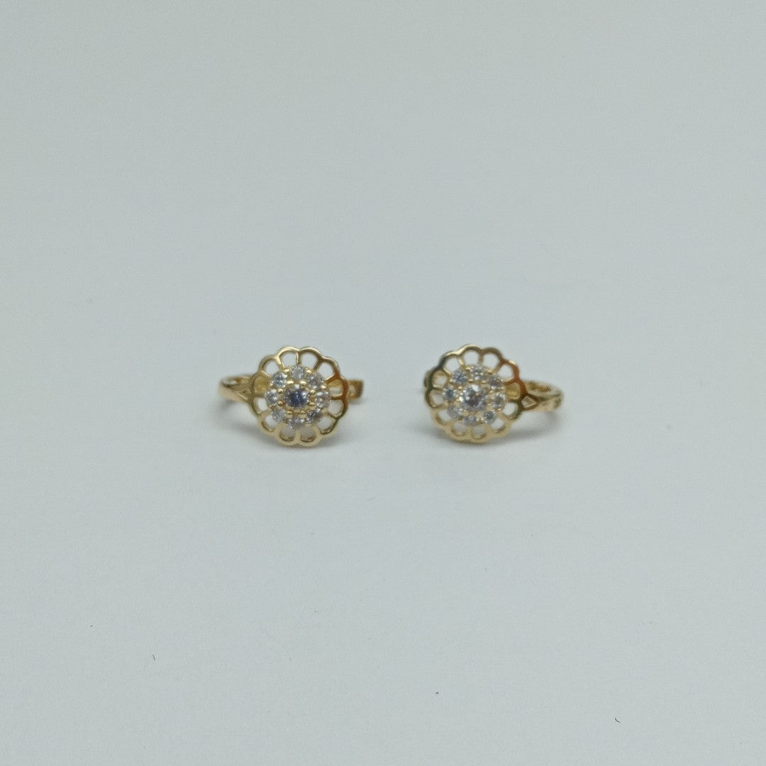 BROQUELES ORO 14K 1.2 (NUEVO)