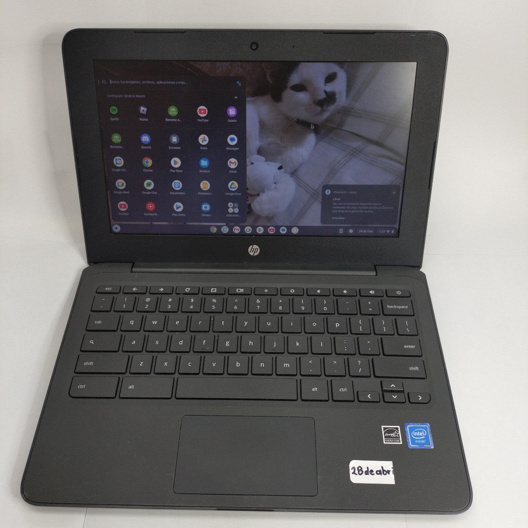 LAPTOP HP CHROMEBOOK 11A-NB0013DX (2020) 32 GB SSD 4 GB RAM (SEMINUEVO)