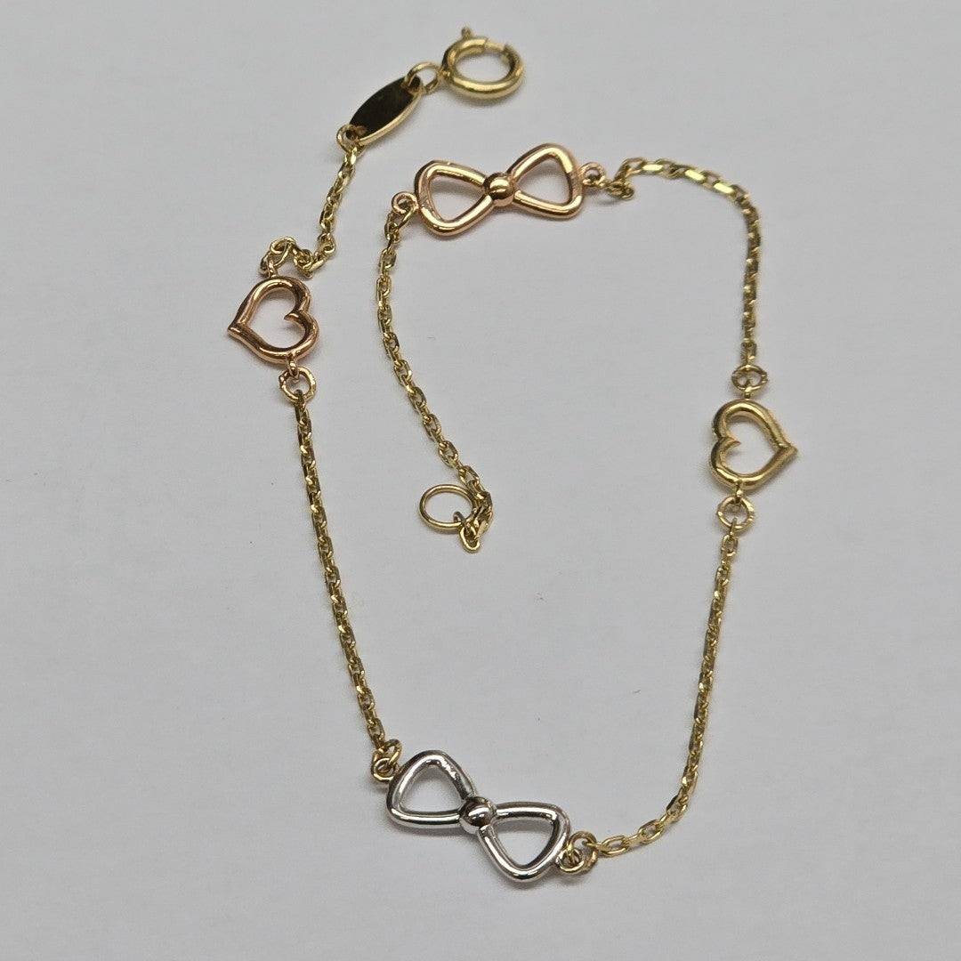 PULSERAS DAMA ORO 14K 1.3 (NUEVO)