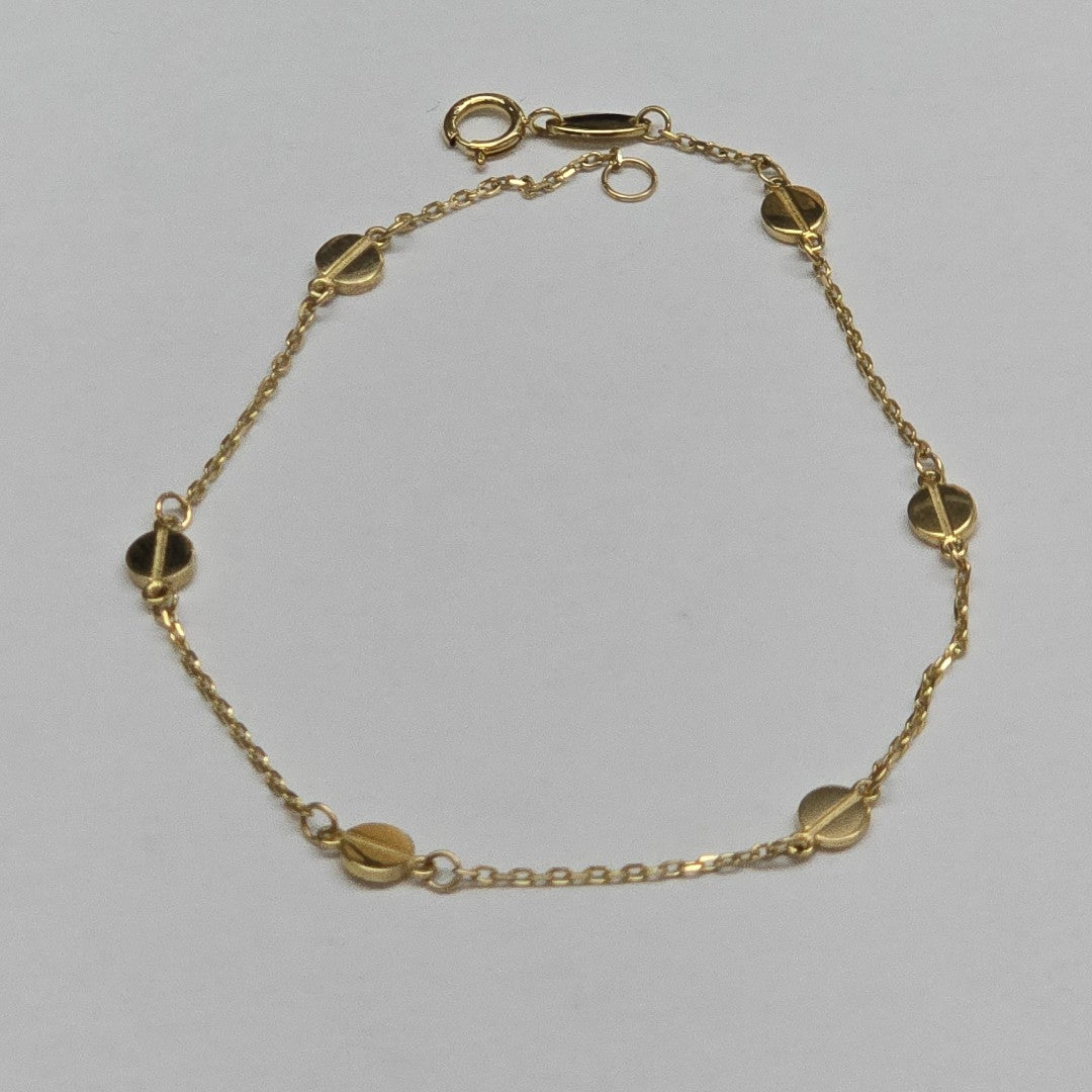PULSERAS DAMA ORO 14K 1.6 (NUEVO)
