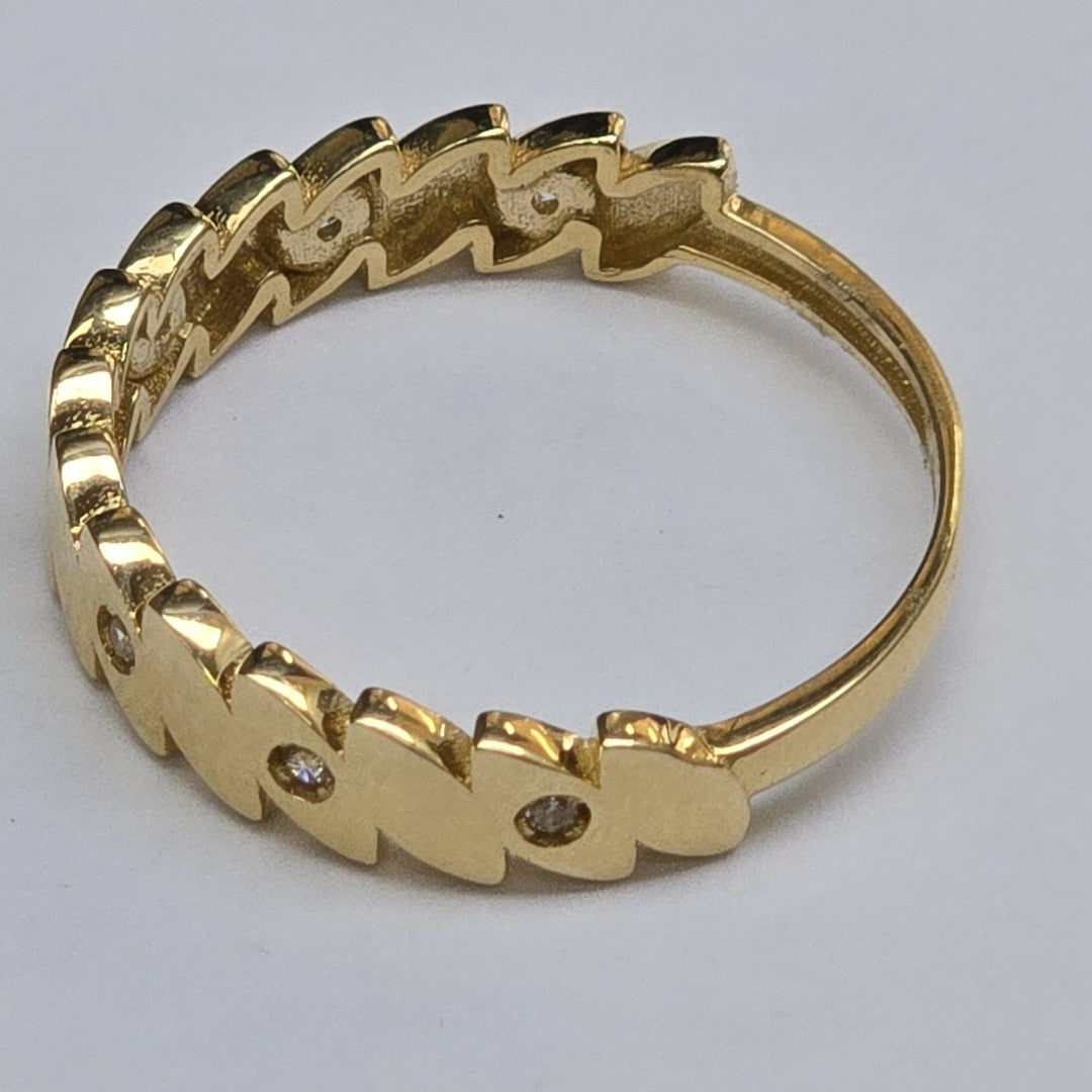 ANILLOS DAMA ORO 14K 1.5 (NUEVO)