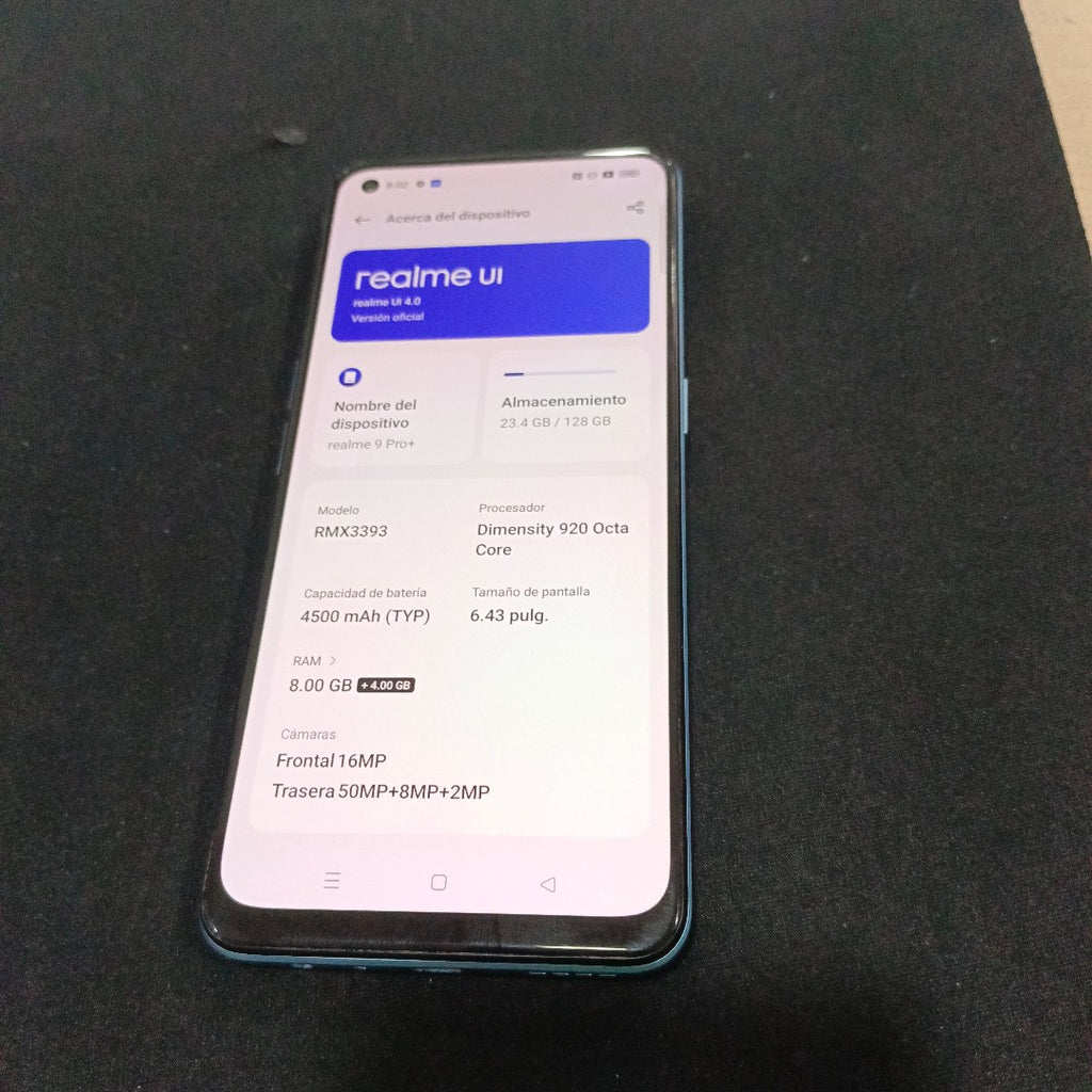 CELULAR REALME 9 PRO+ RMX3393 128 GB 8 GB RAM (SEMINUEVO)